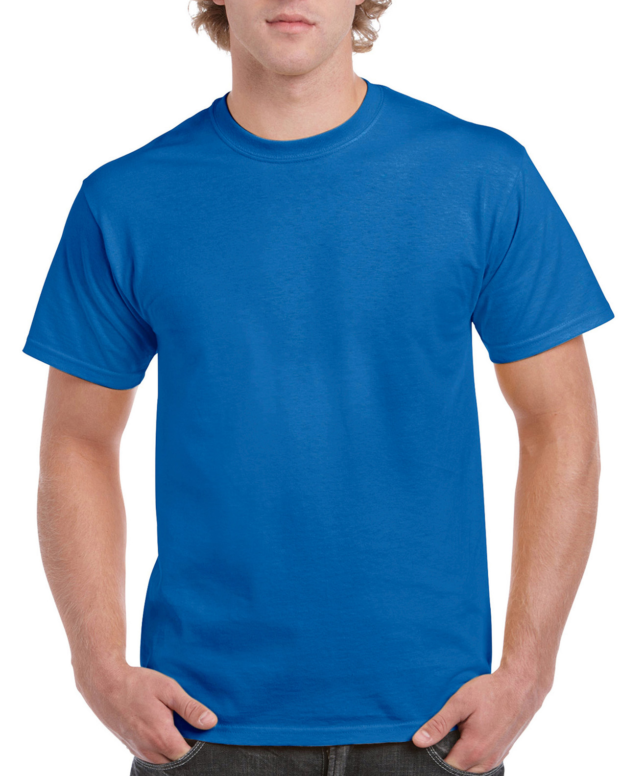 Lot De T-shirts Gildan Coton Uni Manches Courtes - Tailles M Et L