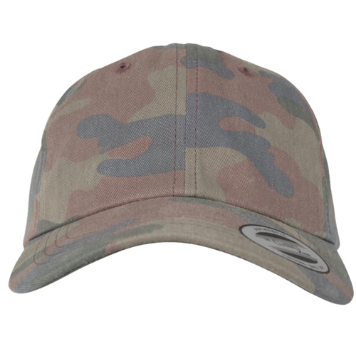 Low-profile cotton camo cap (6245FC) Thumbnail