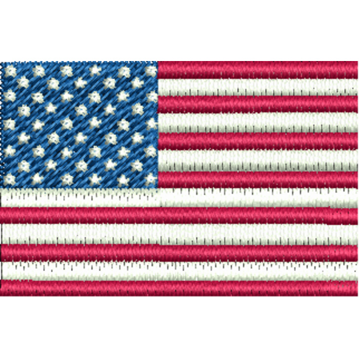 Embroidered US Flag - 350308 Vignette