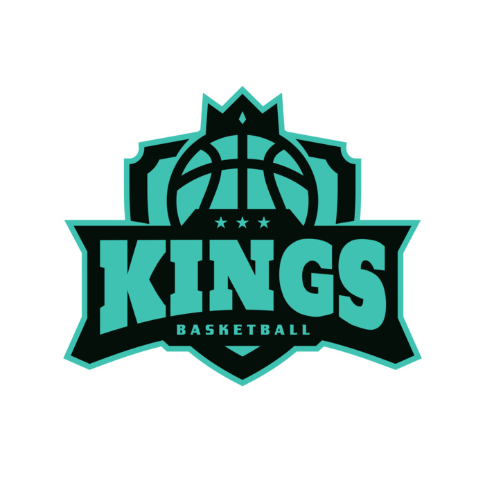 Kings Basketball Logo Template Vignette