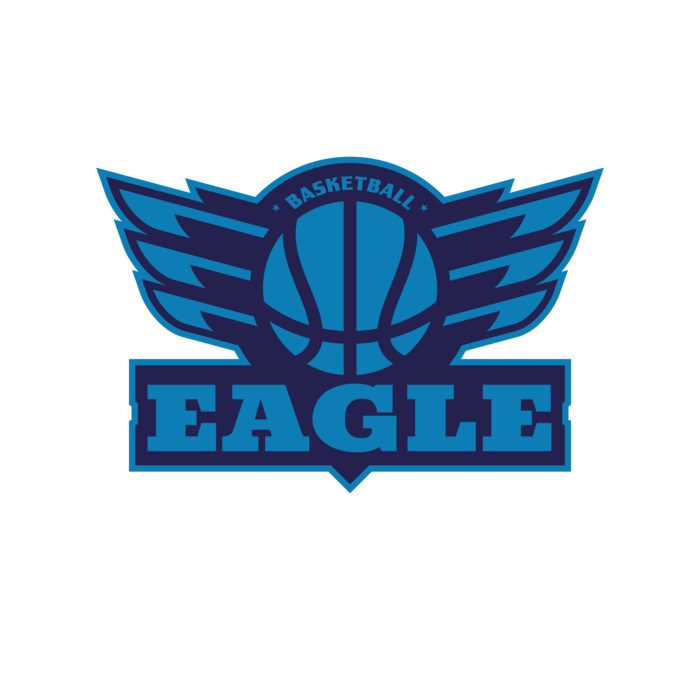 Eagle Basketball Logo Template Vignette