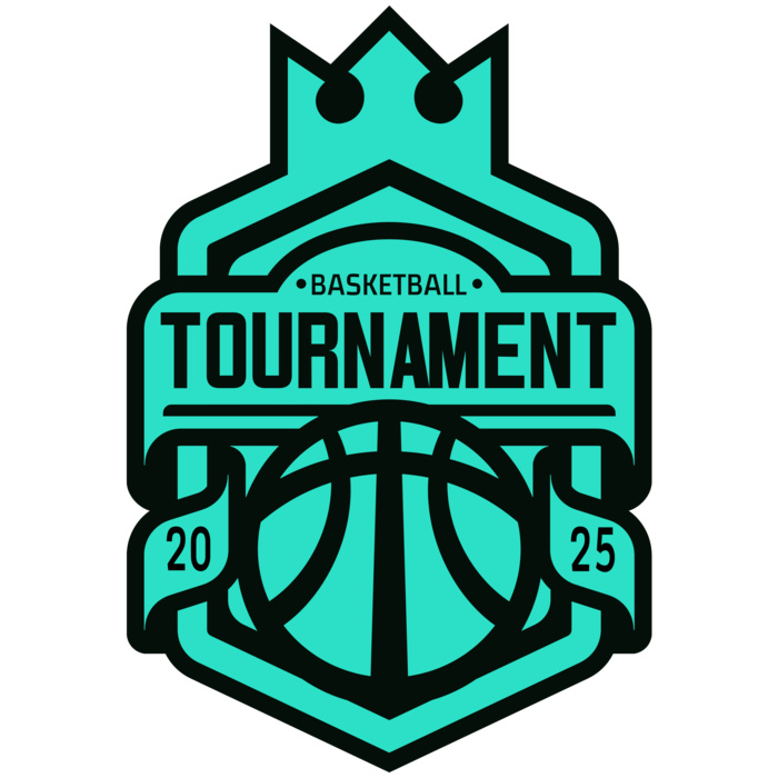 Tournament Basketball logo template 03 Vignette
