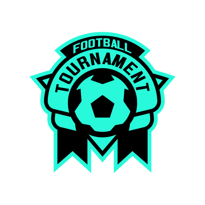 Tournament Football logo template Vignette