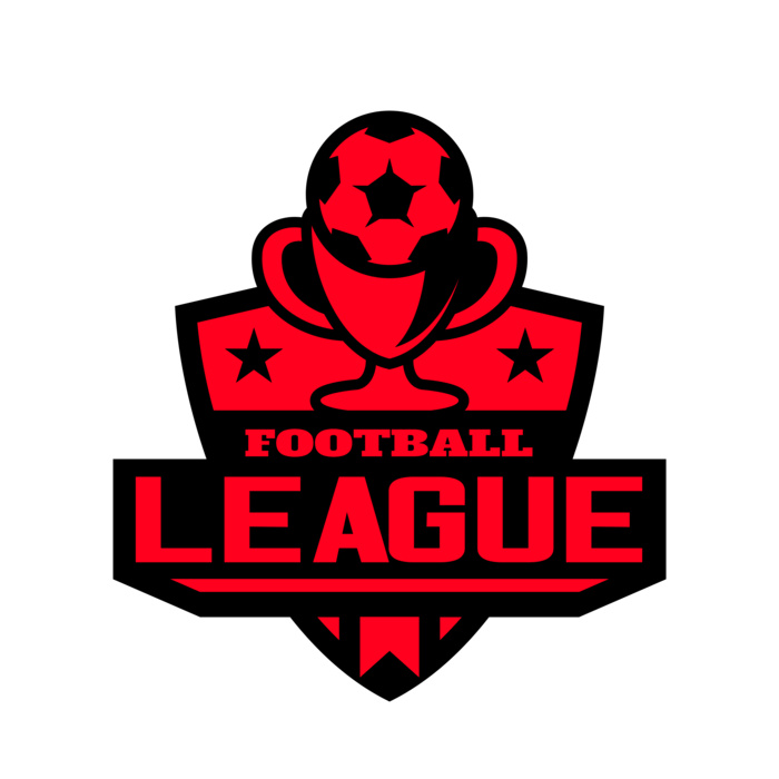 League Football logo template Vignette