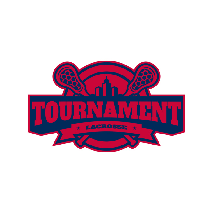 Tournament Lacrosse Logo Template Vignette