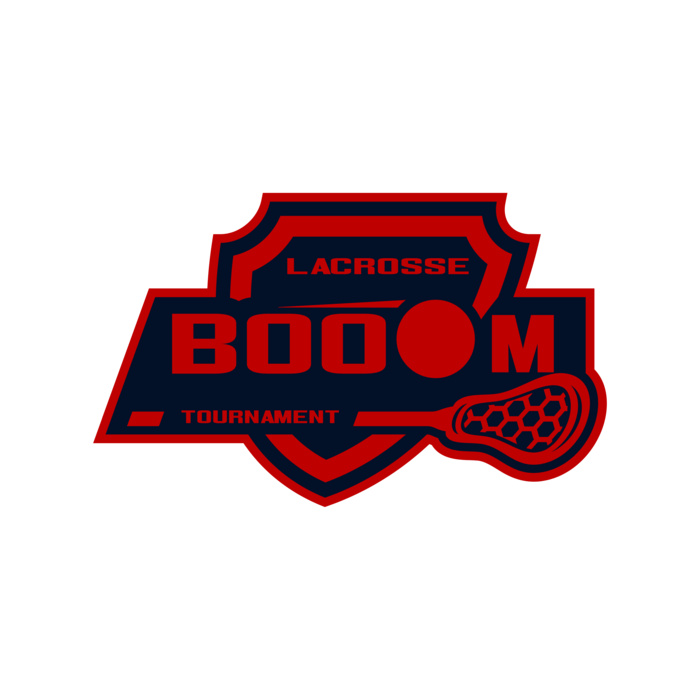 Boom Tournament Lacrosse Logo Template Vignette