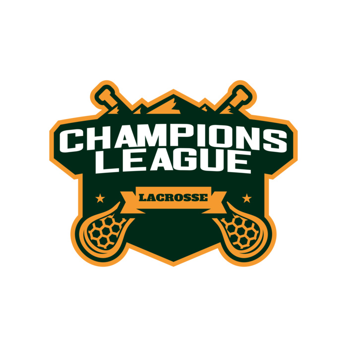 Champions League Lacrosse Logo Template Vignette