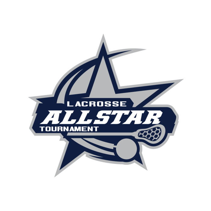 Allstar Tournament Lacrosse Logo Template 02 Vignette