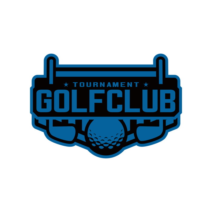Golf club Tournament logo template Vignette