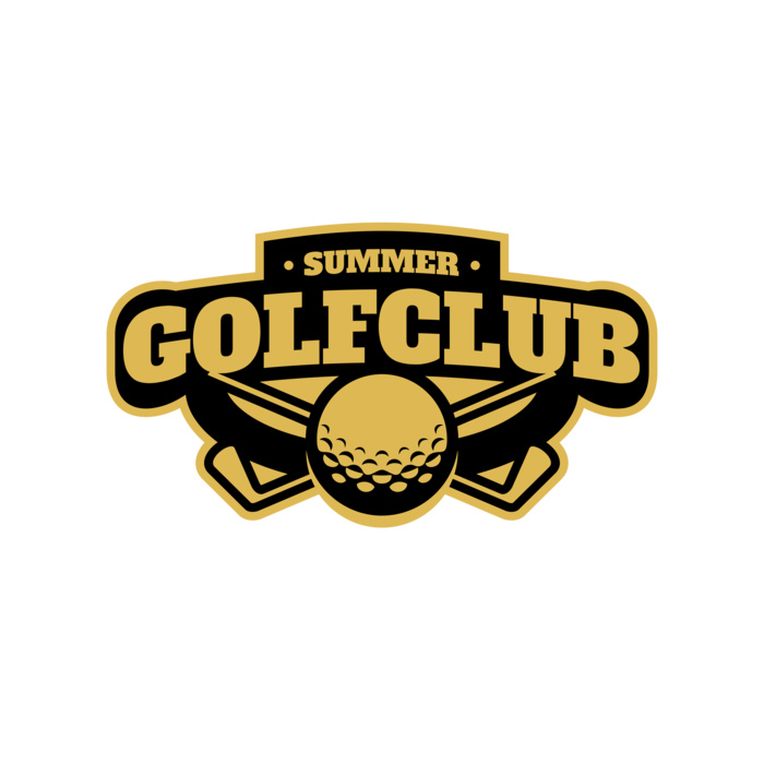 Golf Club Summer logo template Vignette