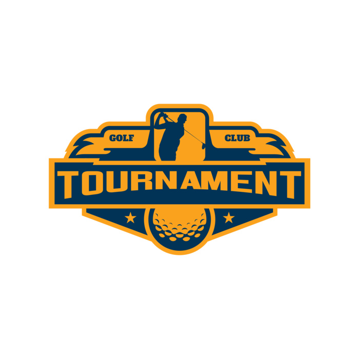 Tournament Golf Club logo template Vignette