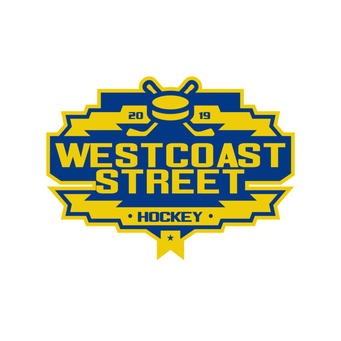 West Coast Street Hockey logo template Vignette