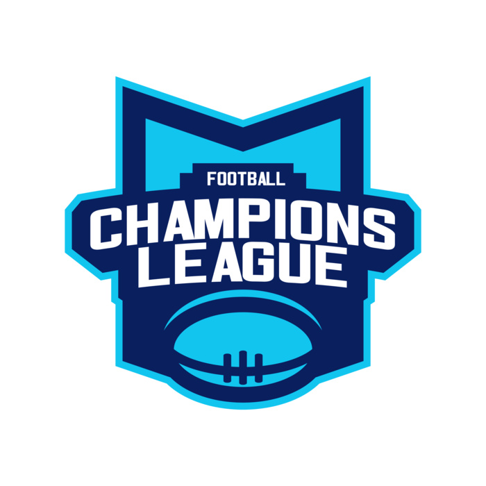 Champions League Football logo template 03 Vignette