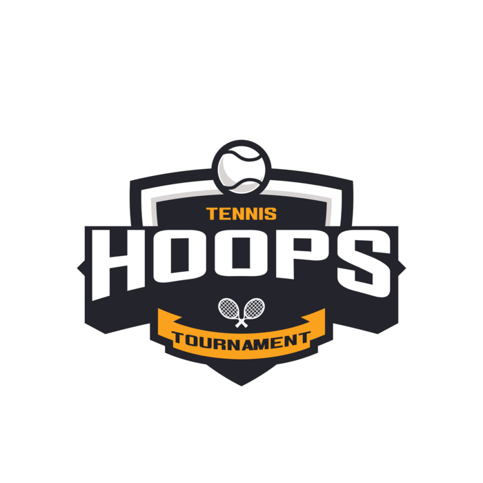 Hoops Tennis Tournament logo 01 Vignette
