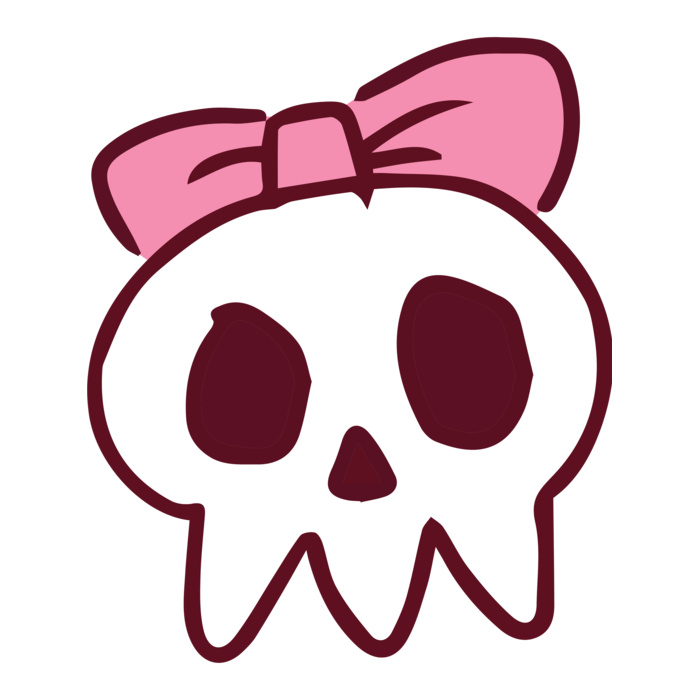 Elements Skulls logo template 14 Vignette