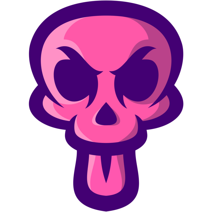 Elements Skulls logo template 57 Vignette