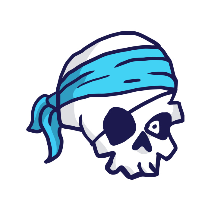 Elements Skulls logo template 58 Vignette