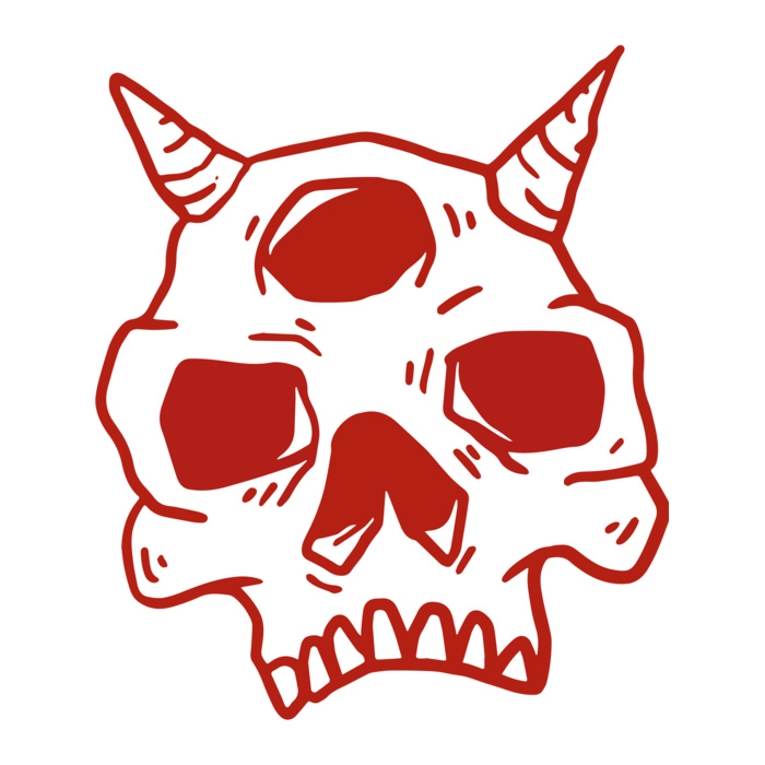 Elements Skulls logo template 90 Vignette