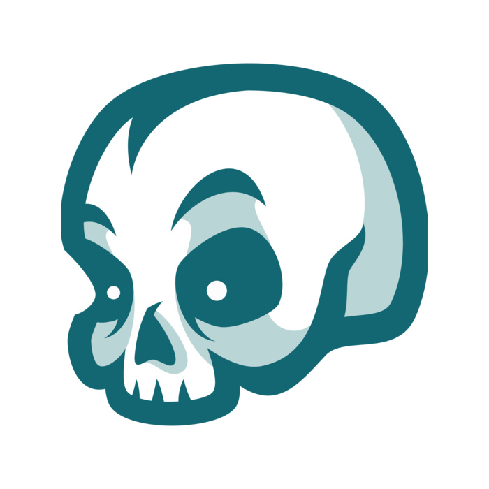 Elements Skulls logo template 91 Vignette