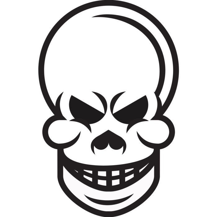 Elements Skulls logo template 115 Vignette