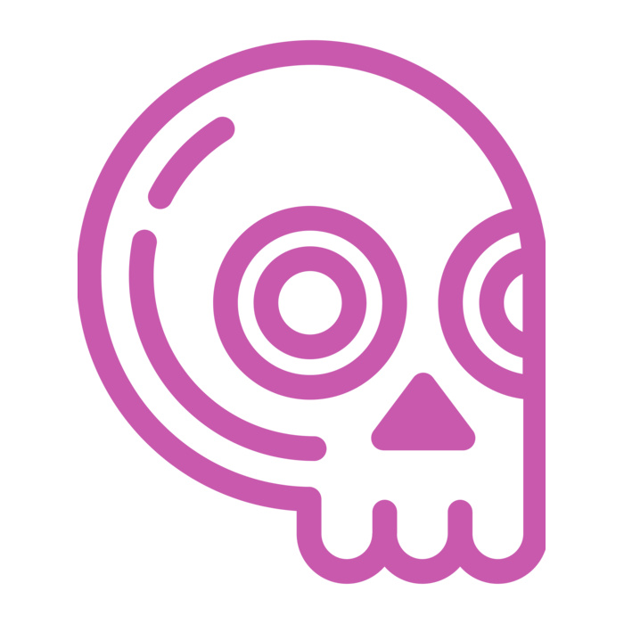 Elements Skulls logo template 128 Vignette