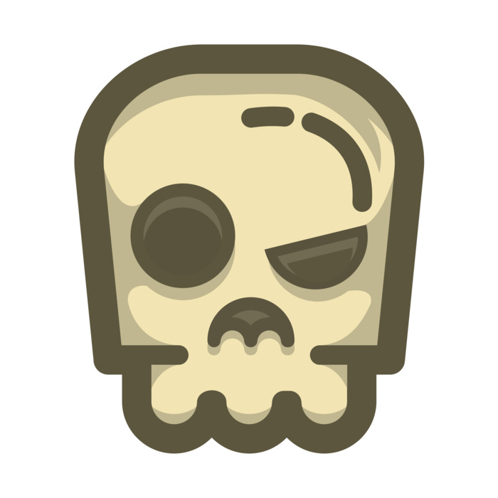 Elements Skulls logo template 131 Vignette
