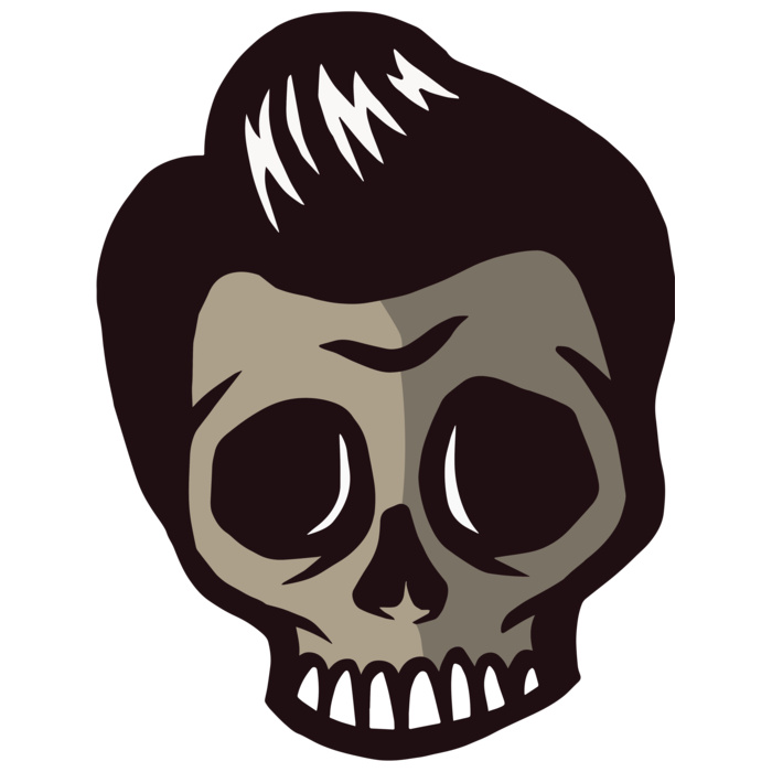 Elements Skulls logo template 136 Vignette