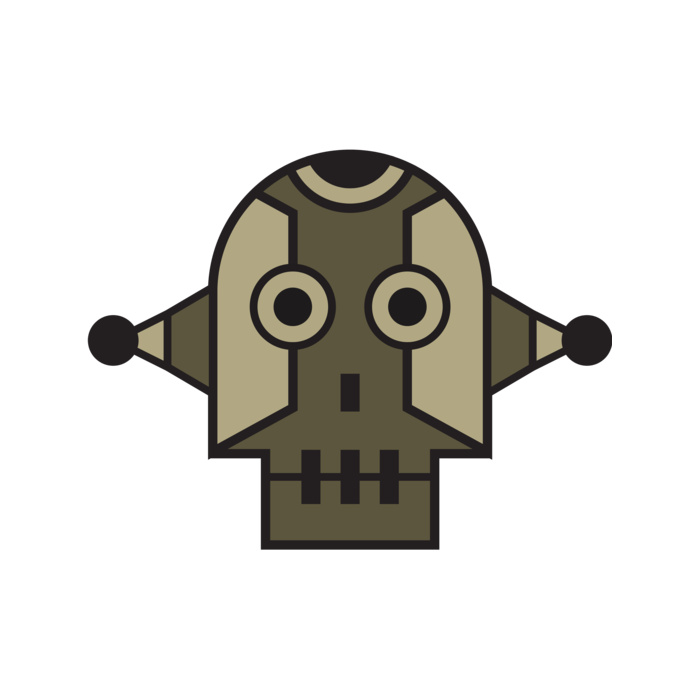 Elements Skulls logo template 150 Vignette