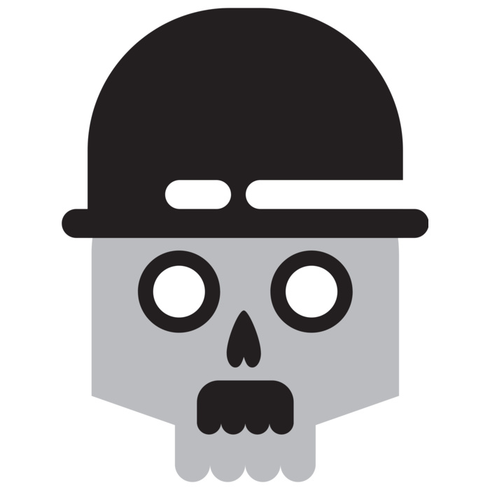 Elements Skulls logo template 182 Vignette