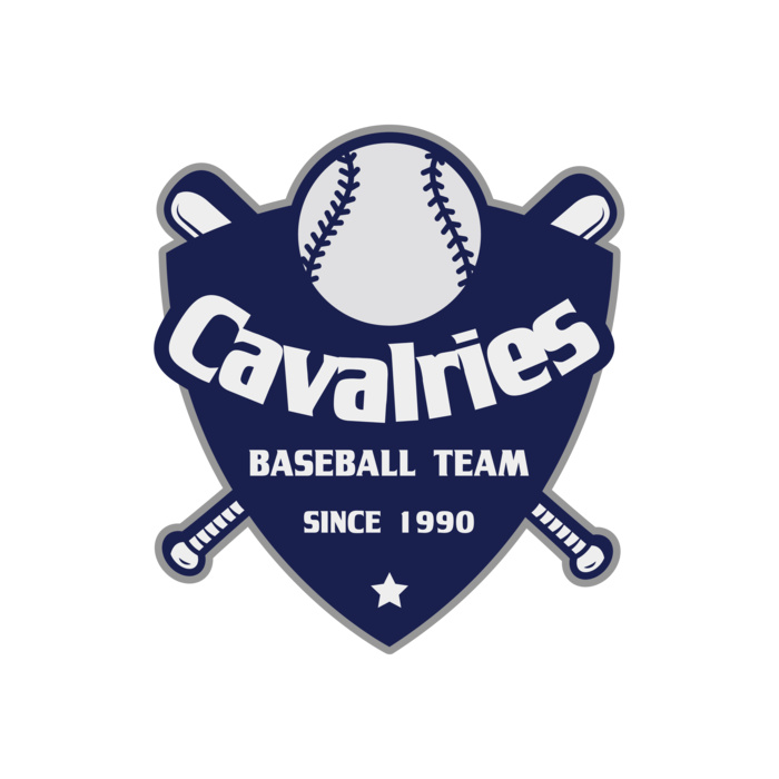 Baseball Logo Team 04 Vignette