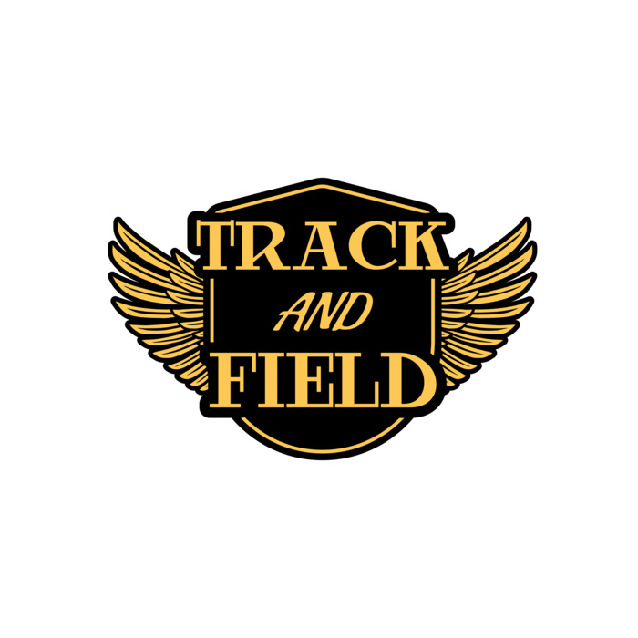 Track & Field Team Logo 13 Vignette