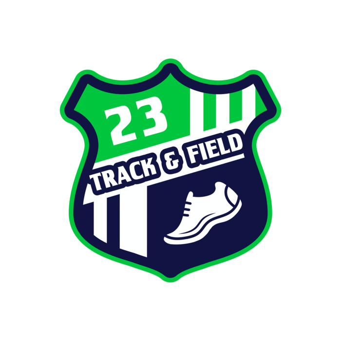 Track & Field Team Logo 18 Vignette