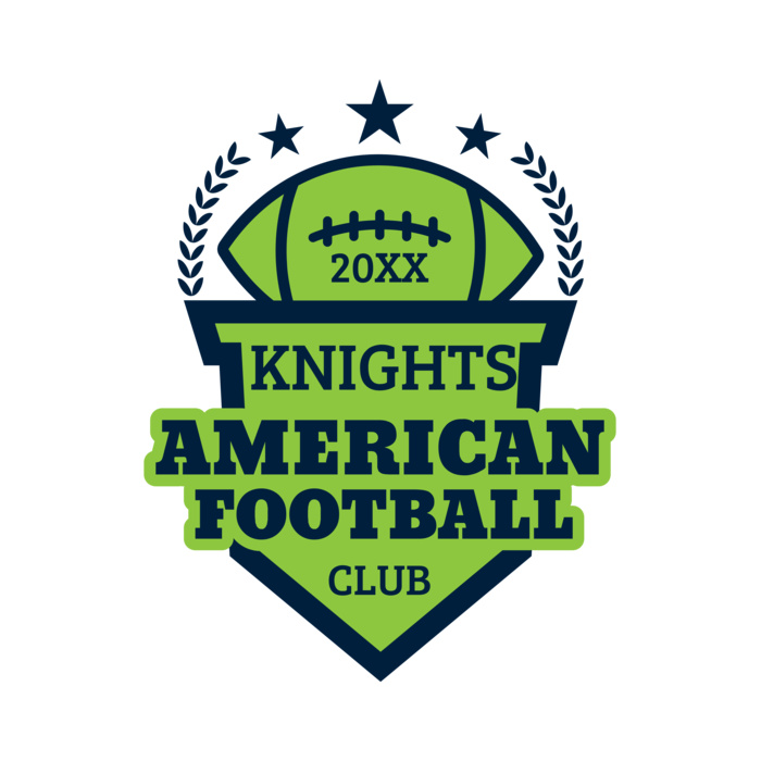 American Football logo 17 Vignette