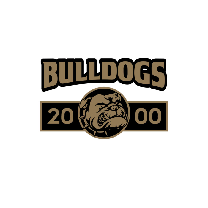 School Bulldog 01 Vignette