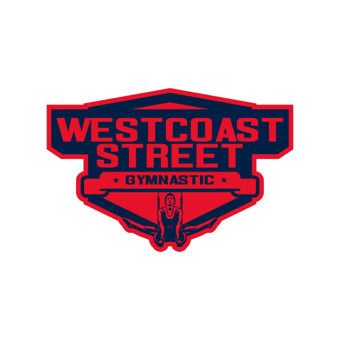West Coast Street Gymnastic logo template Vignette