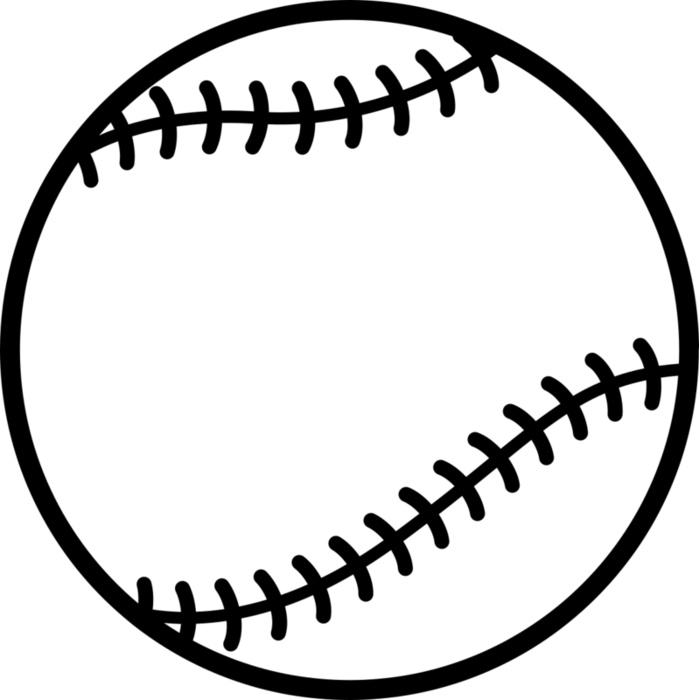 Baseball   Clipart 2 Vignette