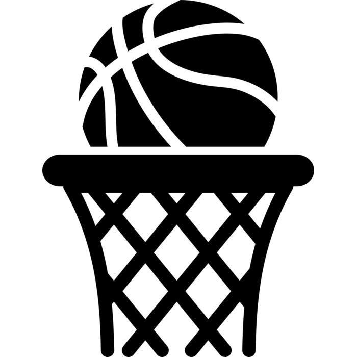Basketball   Clipart 13 Vignette