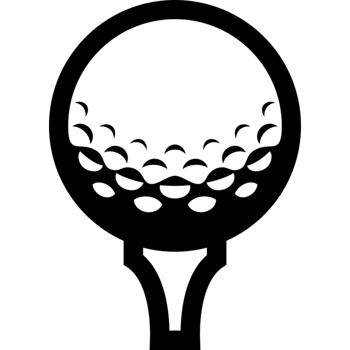 Golf   Clipart 5 Vignette