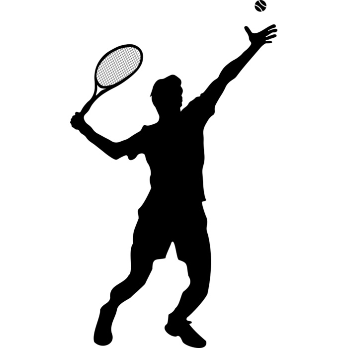 Tennis   Clipart 14 Vignette