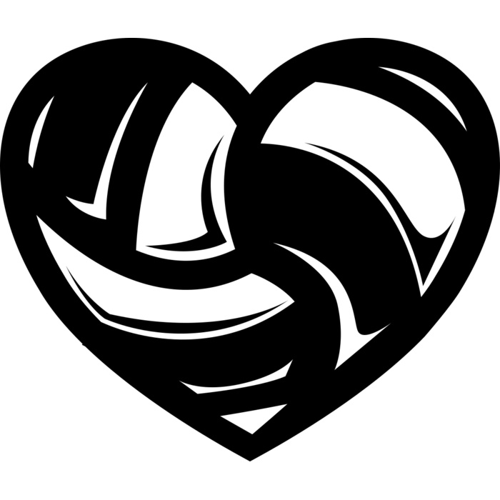 Volleyball   Clipart 19 Vignette