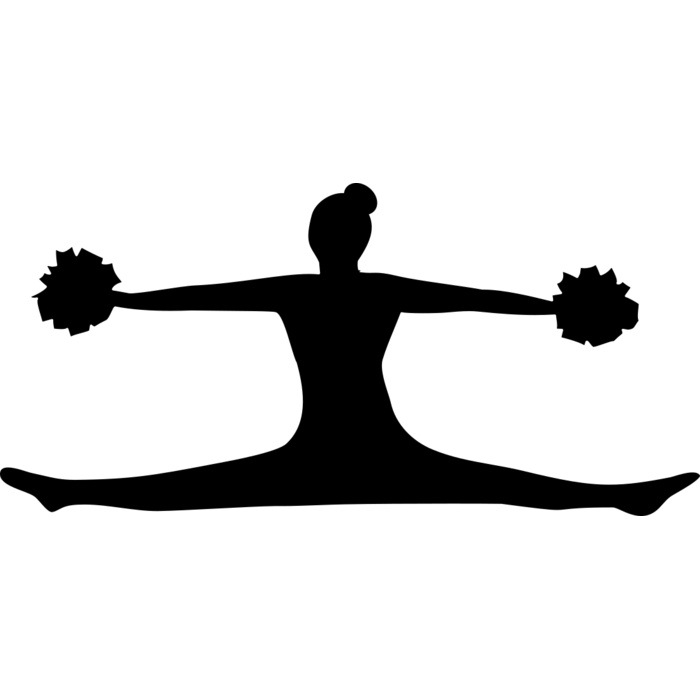 Cheerleading   Clipart 23 Vignette