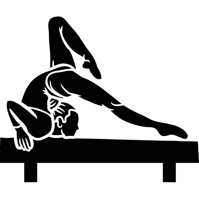 Gymnastics   Clipart 18 Vignette