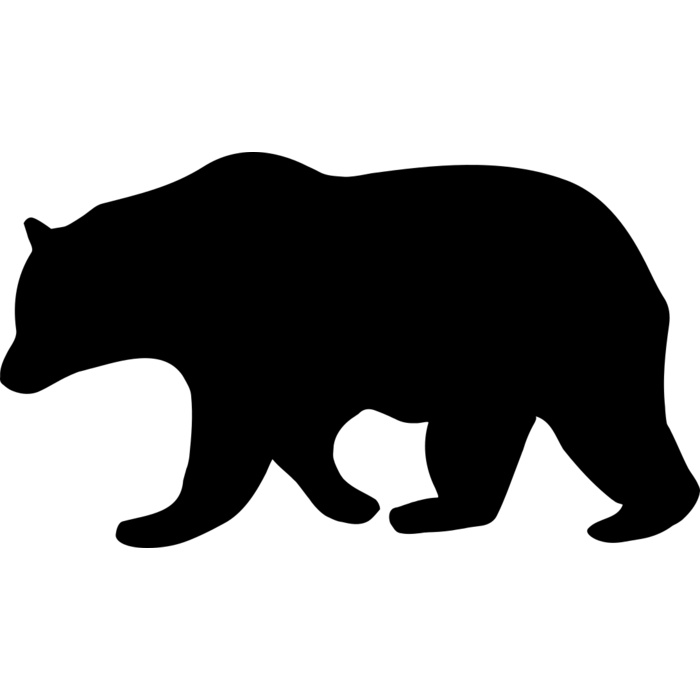 Bear   Clipart 1 Vignette