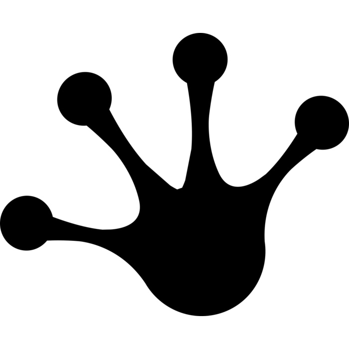 Frog   Clipart 3 Vignette