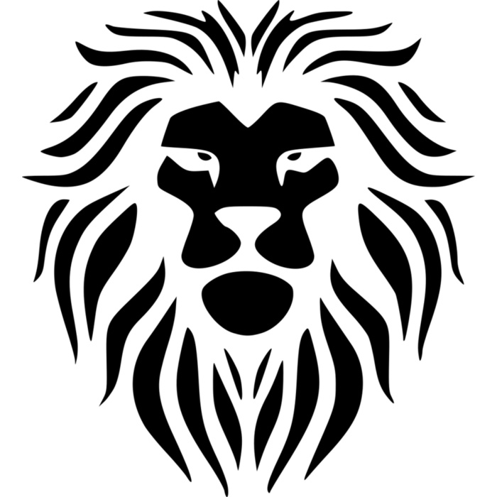 Lion   Clipart 5 Vignette