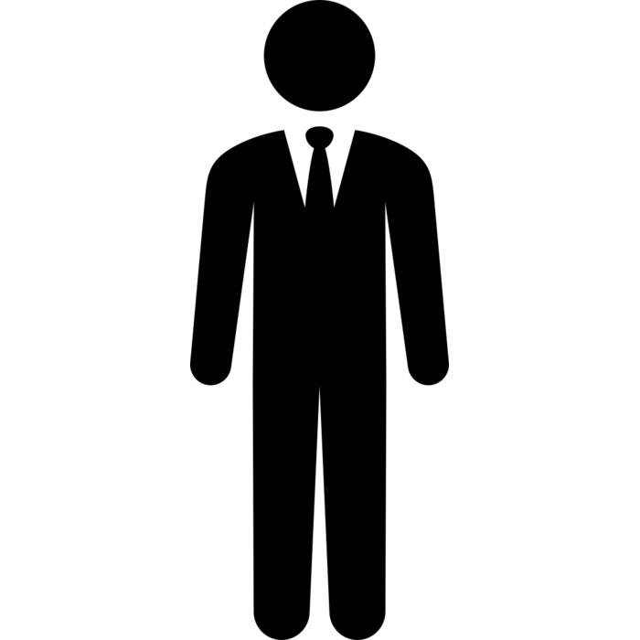 11 Business Man Vignette