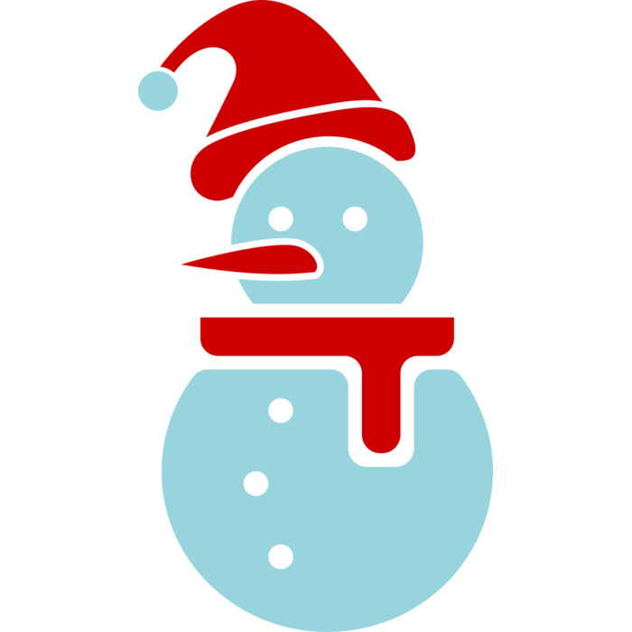 Snowman 1 Vignette