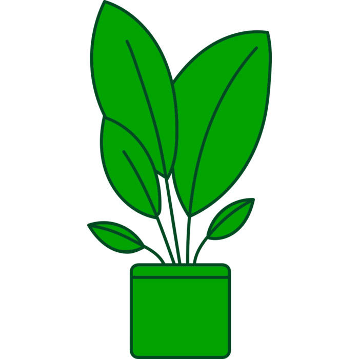 Potted Plant 2 Vignette