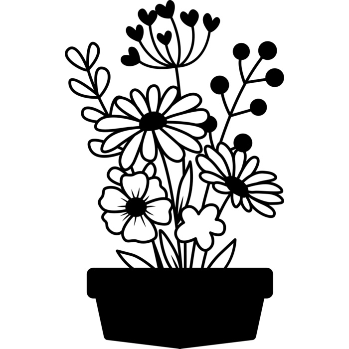 Flowers 12 Vignette