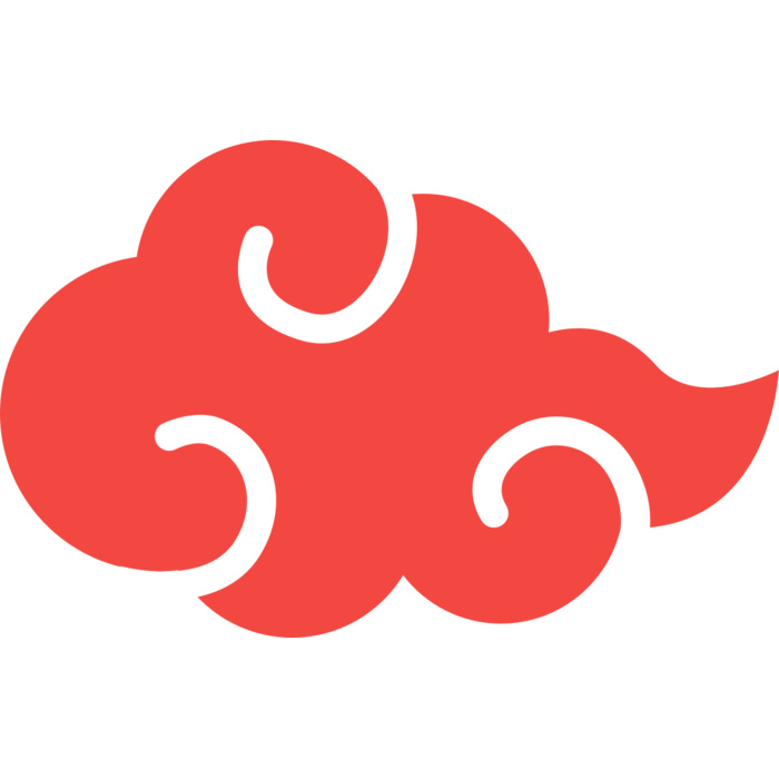 Cloud Anime Icon Vignette